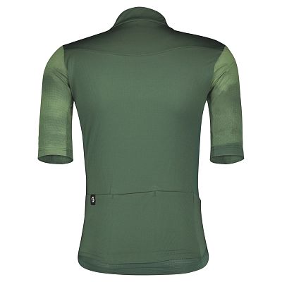 Превью  Велоджерси с коротким рукавом SCOTT Gravel 10 Smoked Green/Frost Green